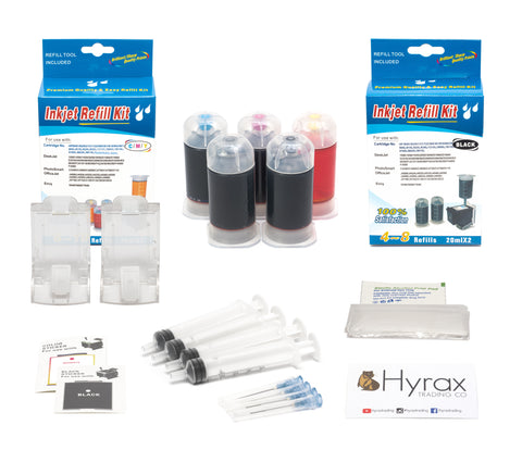 Box Refill Kit for HP 60-67 Cartridges