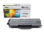 Remanufactured High Yield Toner Cartridge for Brother TN360 - Black - Made in USA